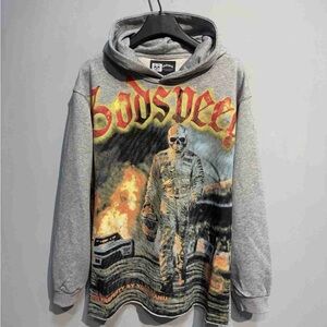 Godspeed Gray Graphic Hoodie